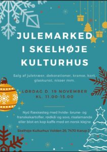 Julemarked i Skelhøje @ i Kulturhuset